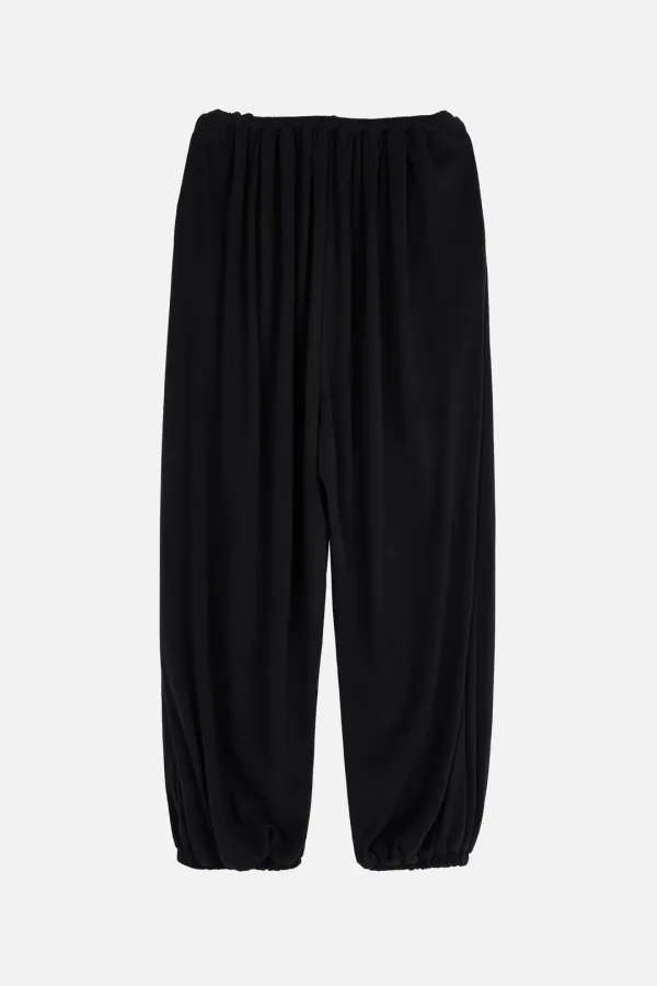 Wide Balloon Pants _ Black