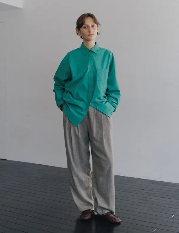 Maho Wool Trousers (Gray)
