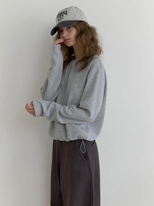 Bube waffle t-shirt (gray)