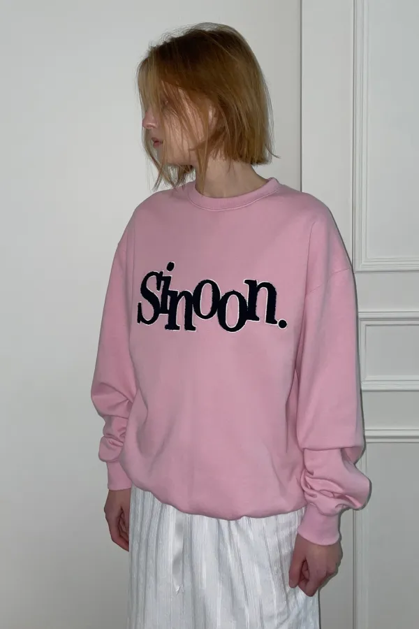 Boucle Logo Sweatshirt (Pink)