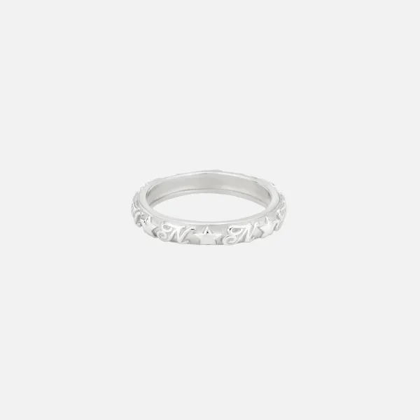 [silver925] star logo ring-silver