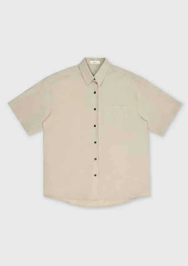 Eve Shirt (Gray Beige)