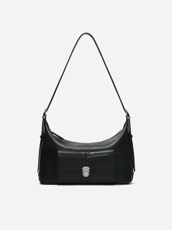 Clasp Pocket Shoulder Black