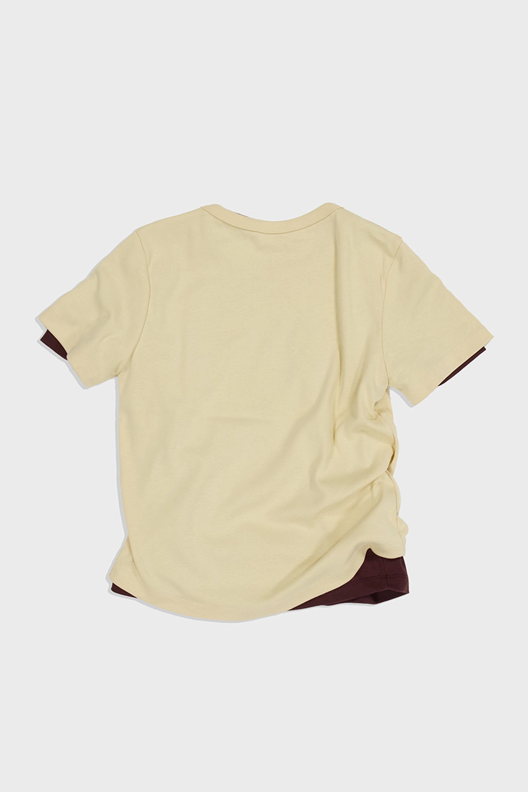 아딧 Cozy Relax T-shirt_Butter 상품 이미지 2