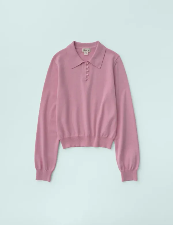 Anna Pique Knit (Pink)
