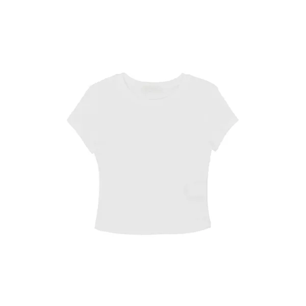 Crewneck T-shirt (cloud white)