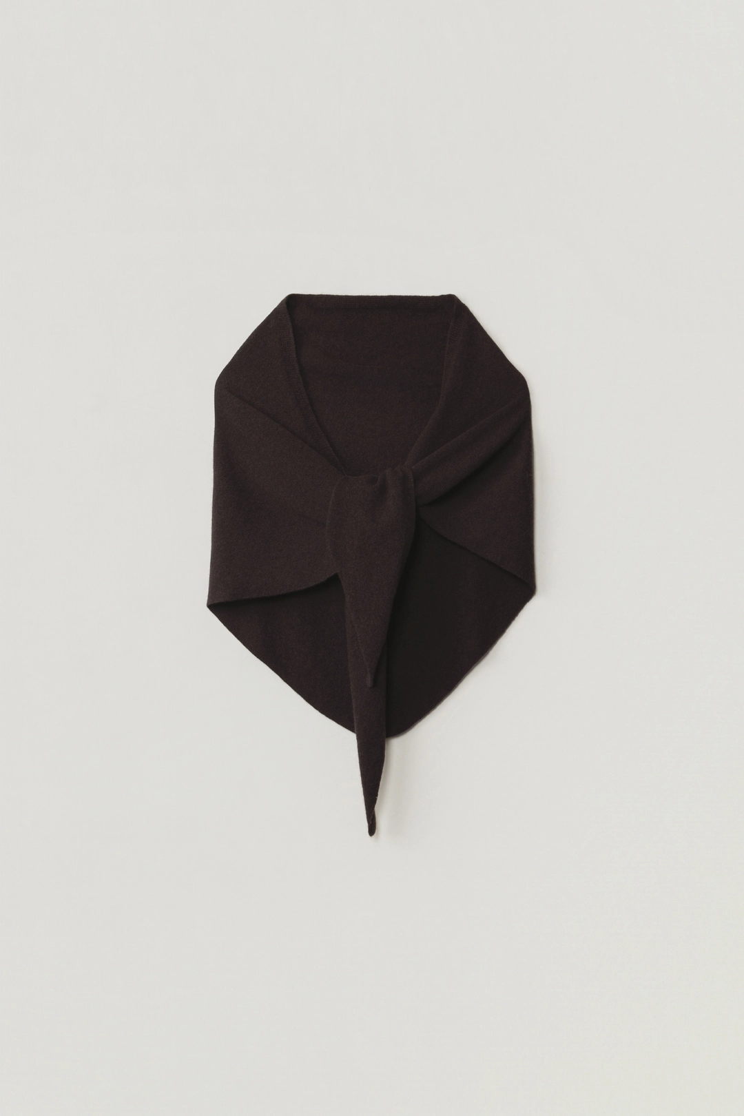 세이지먼트 VELOUR CASHMERE SHAWL MUFFLER_BROWN 상품 이미지 1