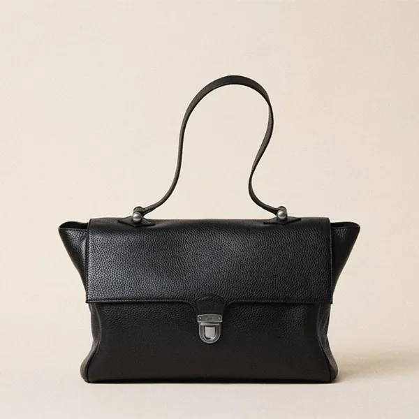 BRIEF BAG_PEBBLE BLACK