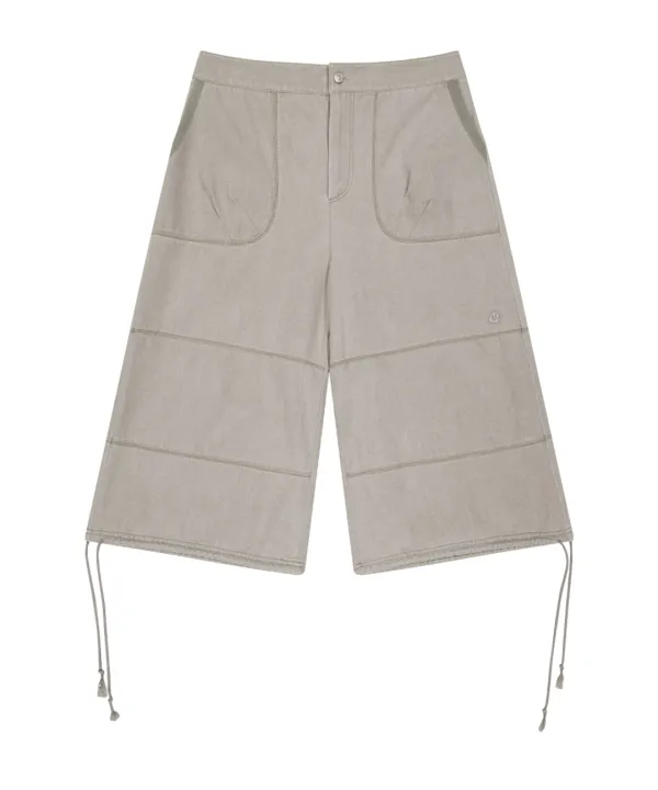 OXFORD ZIGZAG PANTS BEIGE