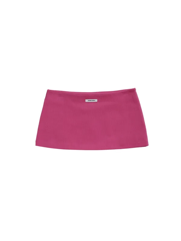 [Release 06/18] PK MICRO SKIRT_PLUM