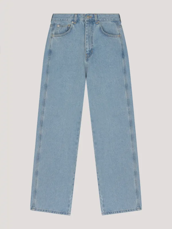 [9th] Relaxed Fit Denim_Light blue