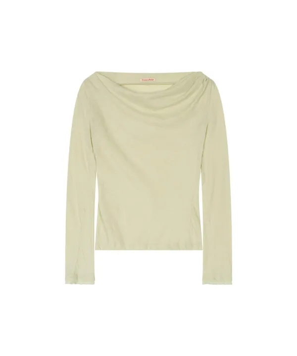 [5/29 예약발송]A3604 드레이프 롱 슬리브_Pale green