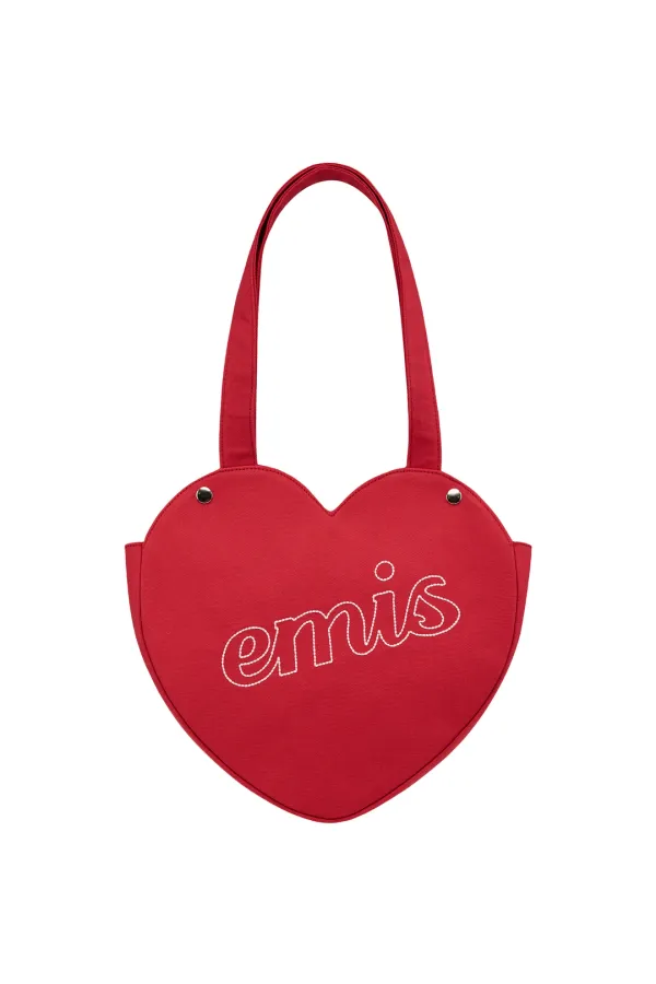 EMIS HEART BAG-RED