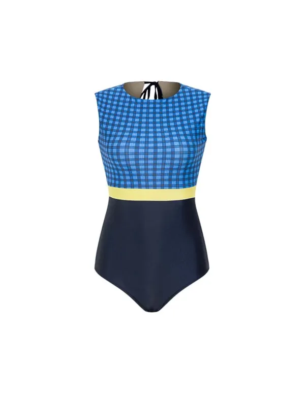 25 Fiona H Suit - Navy Check / Navy