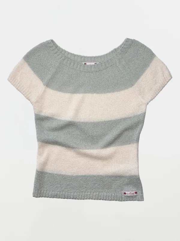 Summer Knit Top Stripe