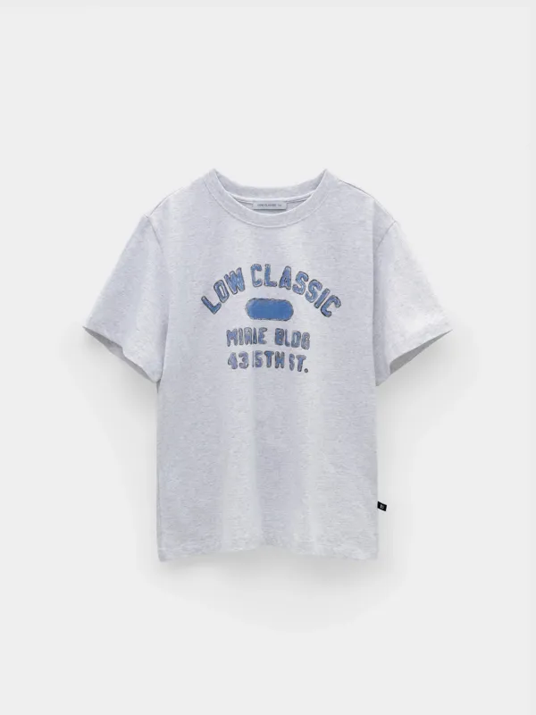 [Exclusive] Mirae Basic Tee_Light Melange Grey