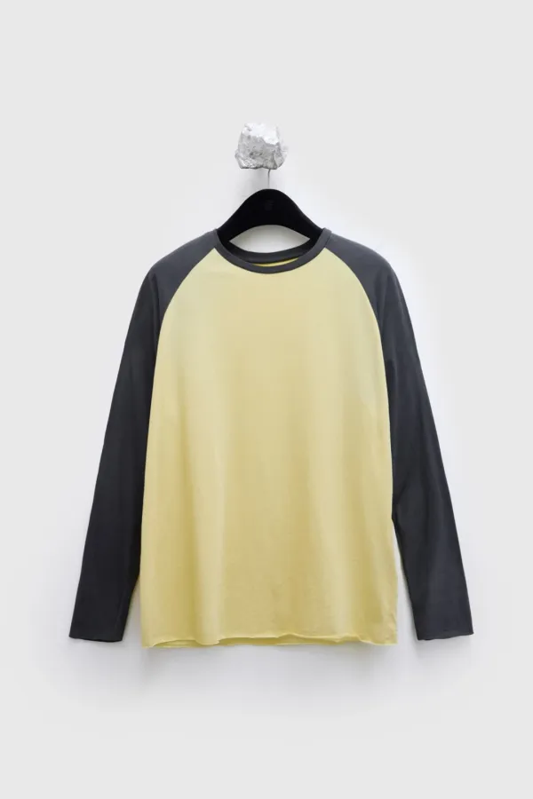 Cut-off Raglan L/S T-shirt