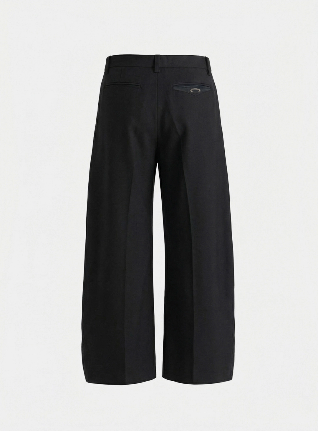 배드블러드 [w-pts26-084] 712 Spina Rivet Wide Slacks - Black 상품 이미지 2