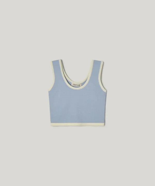 PVIL Lane Knit Top(Baby Blue)