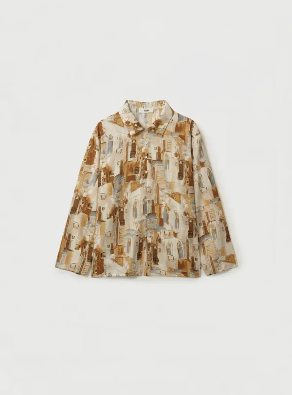 VINTAGE LIBERTY PATTERN SHIRT