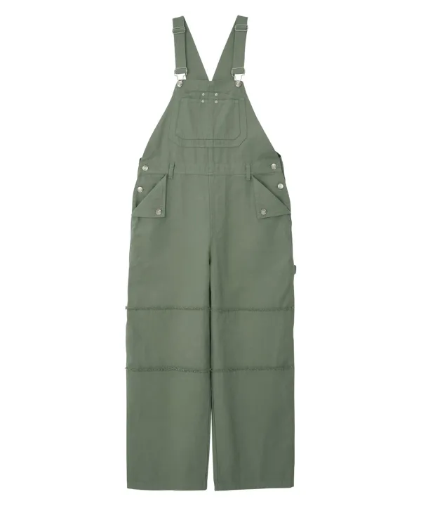 Dear Cotton Overall-Light Khaki