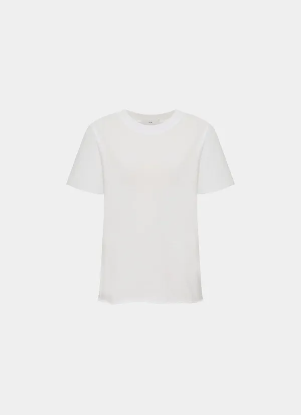 Denika cutting cotton T - regular fit