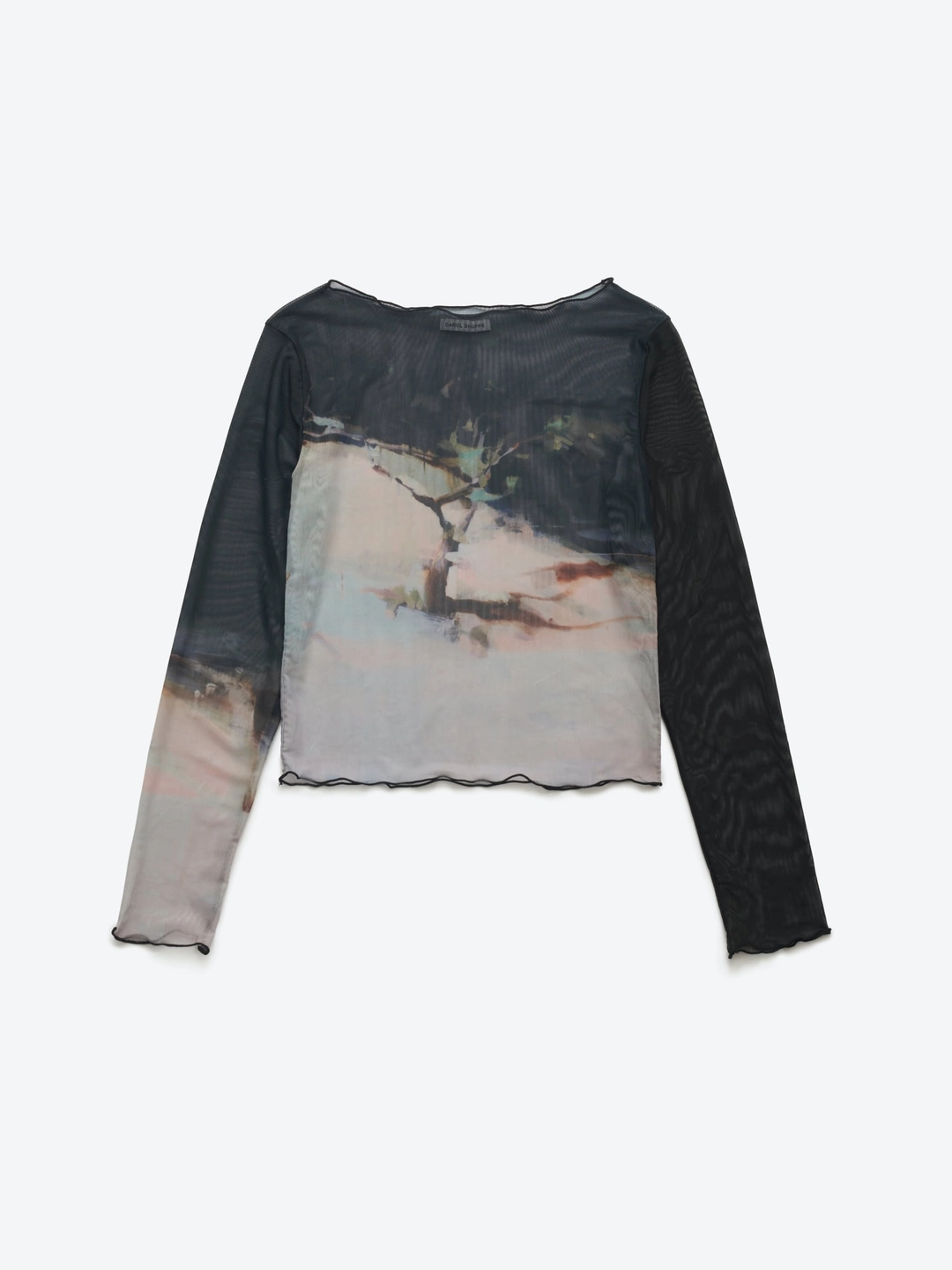 캐롤쇼페 MESH BOATNECK LONGSLEEVE 상품 이미지 2