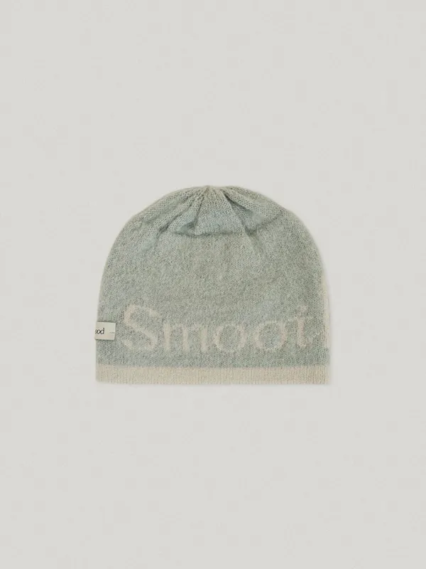 Roomie Logo Knit Hat Pale Mint (2nd)