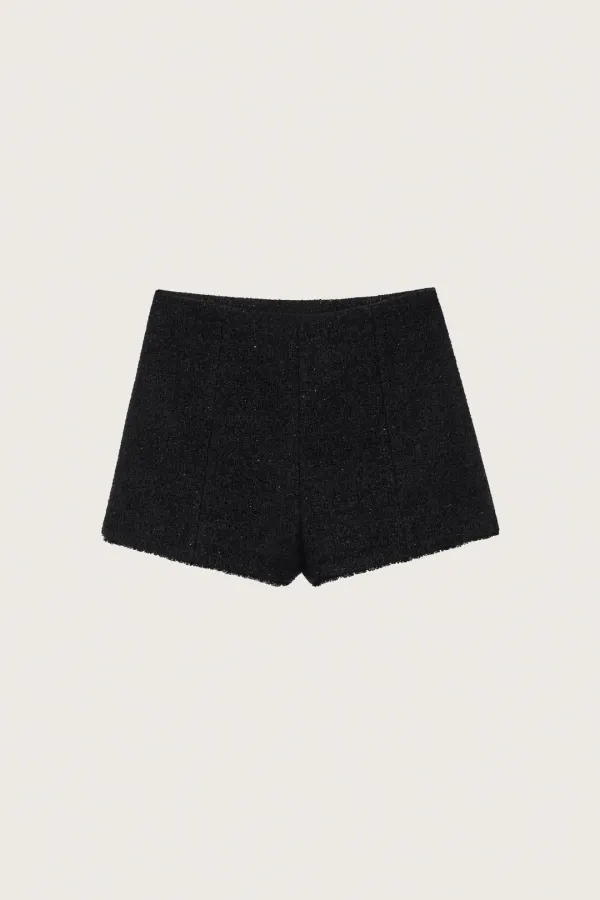 Atelier Tweed Pants, Black