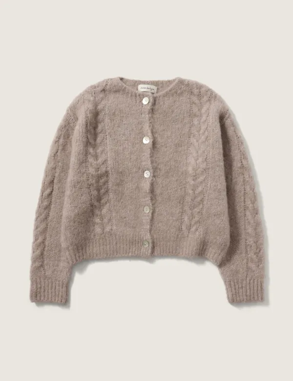Camus Alpaca Cardigan (Beige)