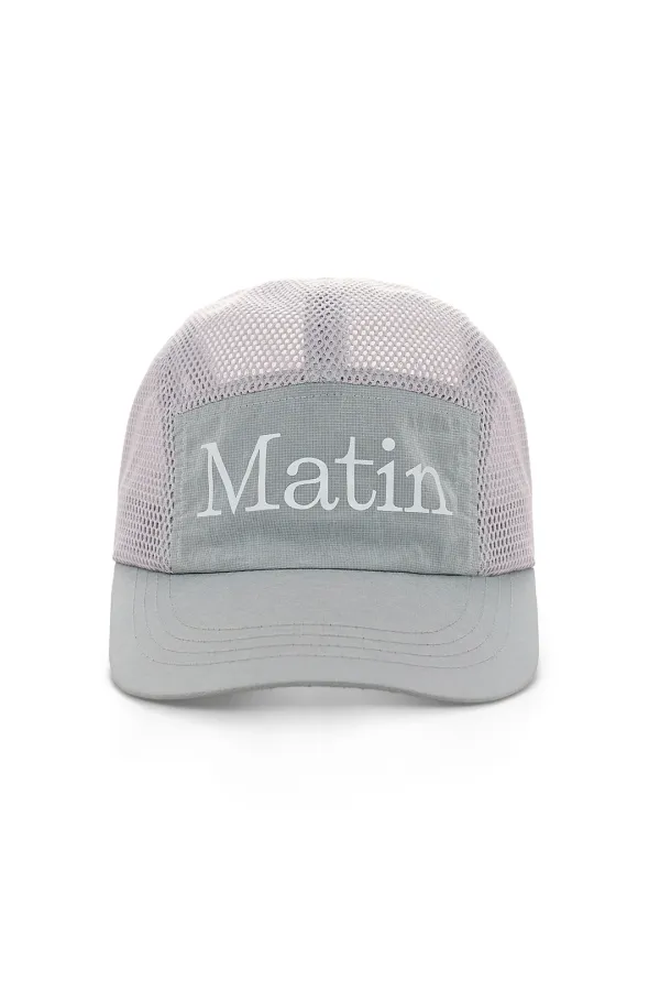 MATIN LIGHT MESH CAP IN GREY