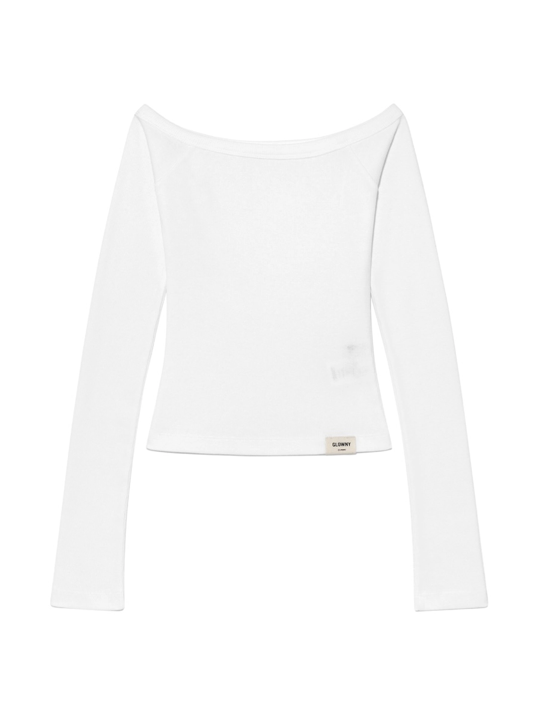 글로니 G OFF SHOULDER LONG SLEEVE (WHITE) 상품 이미지 1