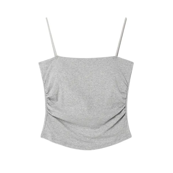 Tenn Pad Top_Melange Gray