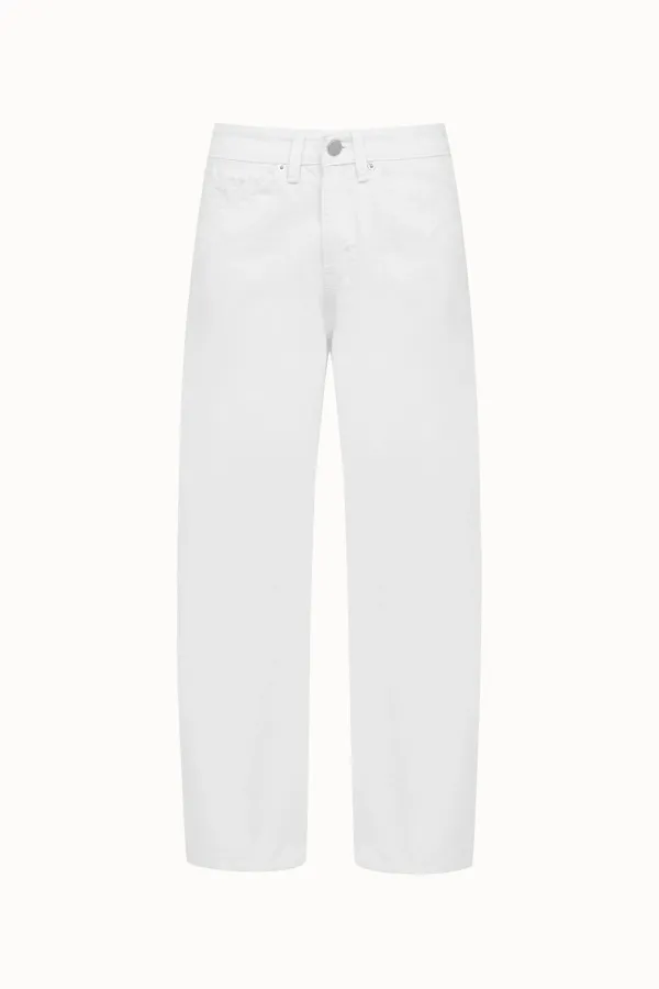 [2차 리오더][기장선택]Natural Curved Denim[LMBFSPDN023]-Off-White