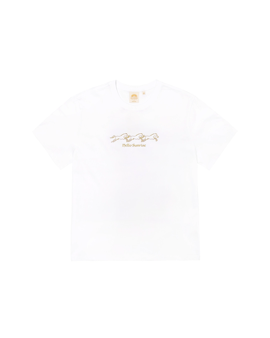 헬로선라이즈 HS Travelling Horse Tee_White 상품 이미지 2