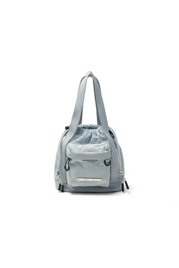 ONE POCKET MESH MINI BAG IN GREY