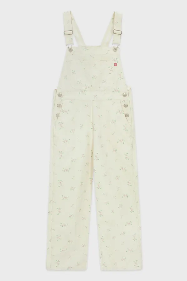 Flower Overall (Ivory)