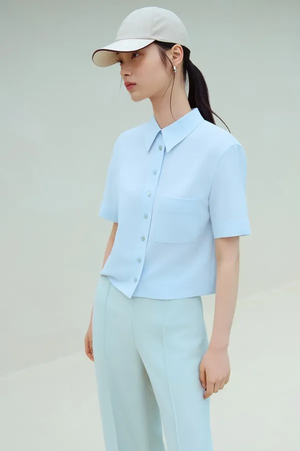 NO.31 TOP - LIGHT BLUE