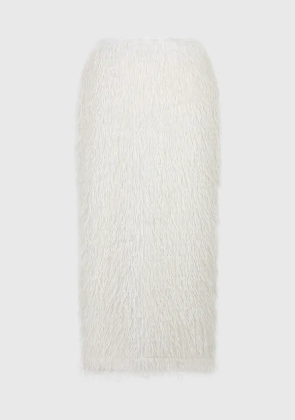 Fancy Fringe Midi Skirt