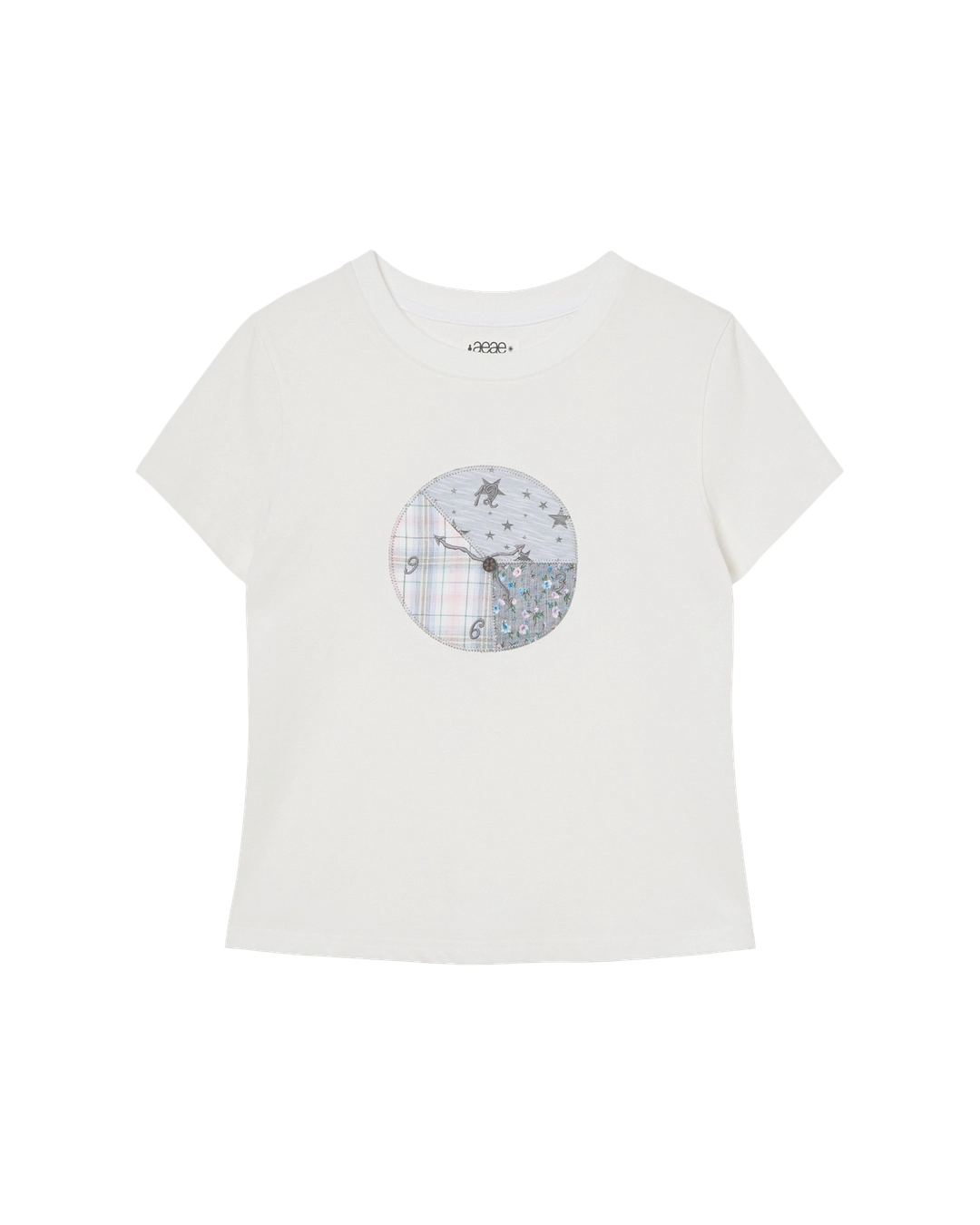 에이이에이이 TIK TOK TEE [WHITE] 상품 이미지 1