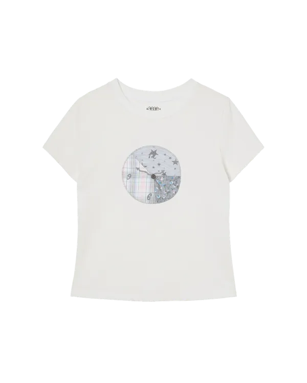 TIK TOK TEE [WHITE]