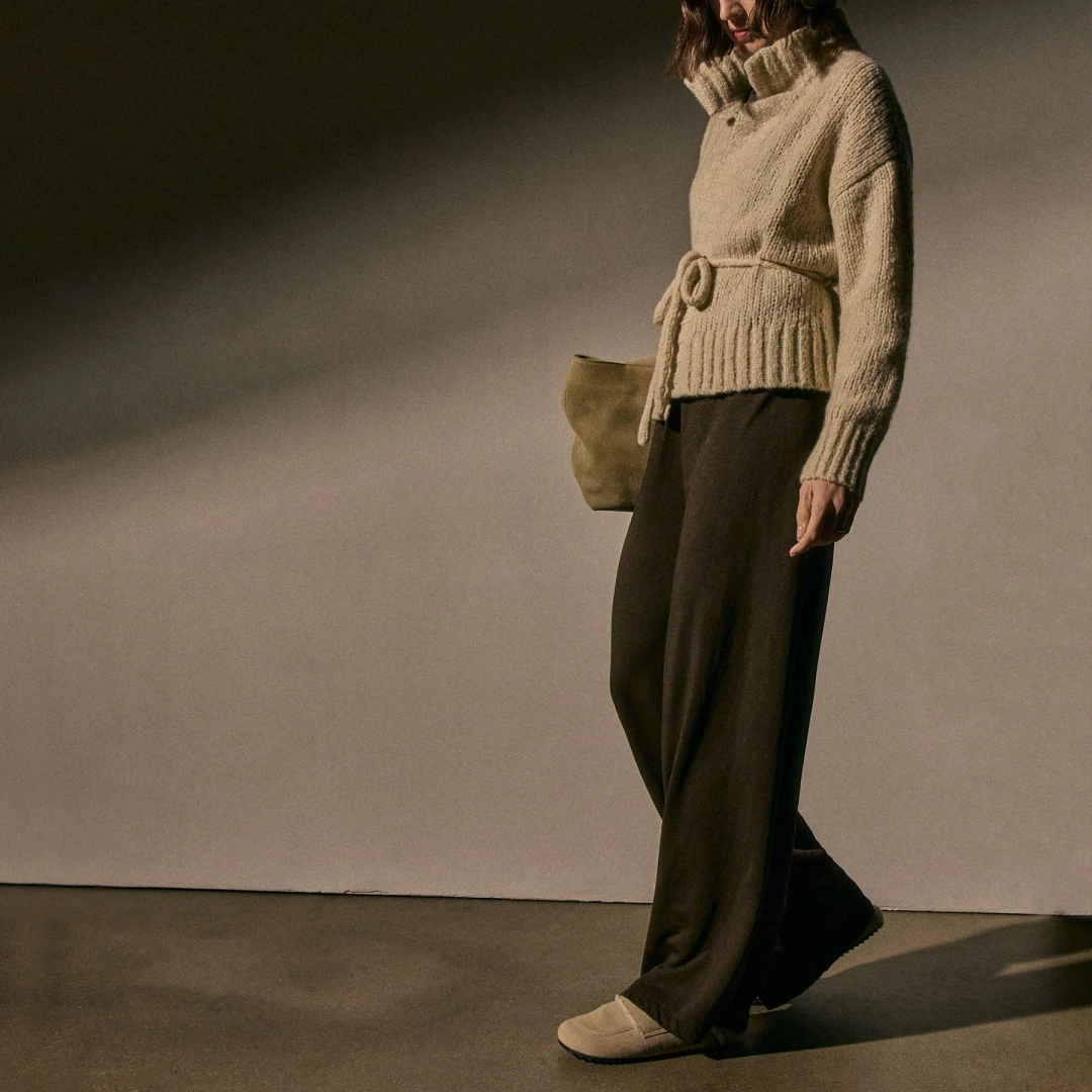 제임스펄스 Vintage French Terry Wide Leg Sweatpant - Porcupine 상품 이미지 1