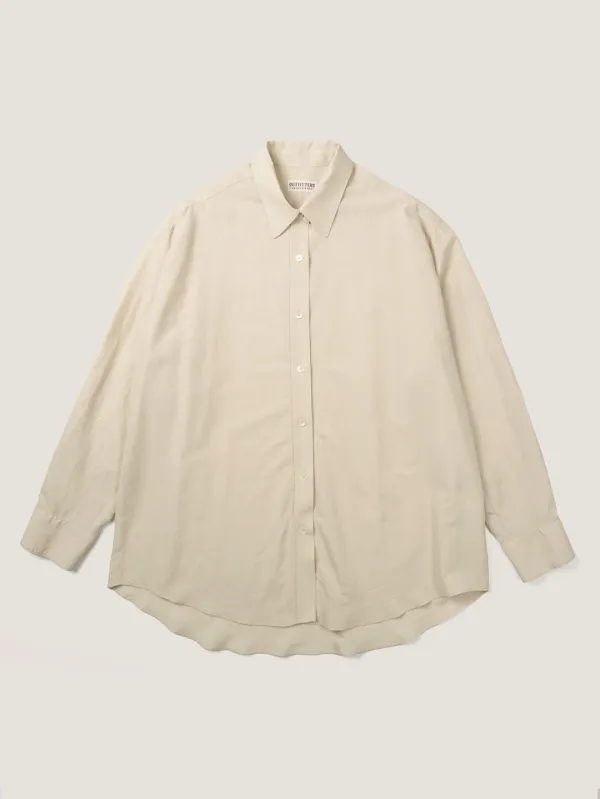 MARTHA LIGHT COTTON SHIRT [ Neutral ]