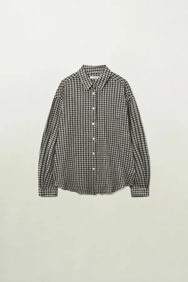 4th/Soft Grid shirt (Black)