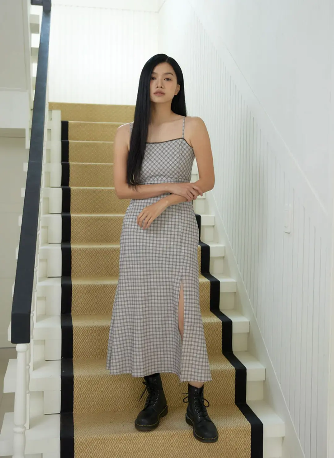 루루서울 French Candle Dress (Brown) 상품 이미지 2