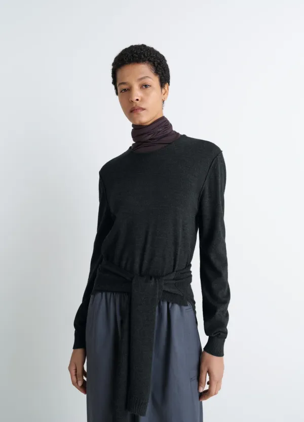TROMPE L'OEIL CREW NECK JUMPER