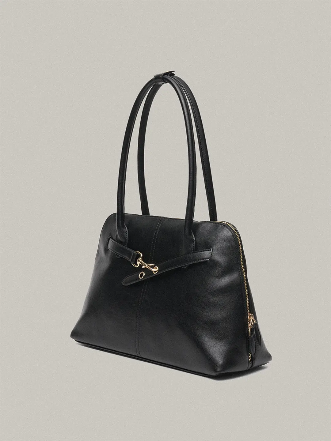 데누 [이주빈,함은정 착용]NOA BAG[BLACK SILVER] 상품 이미지 2