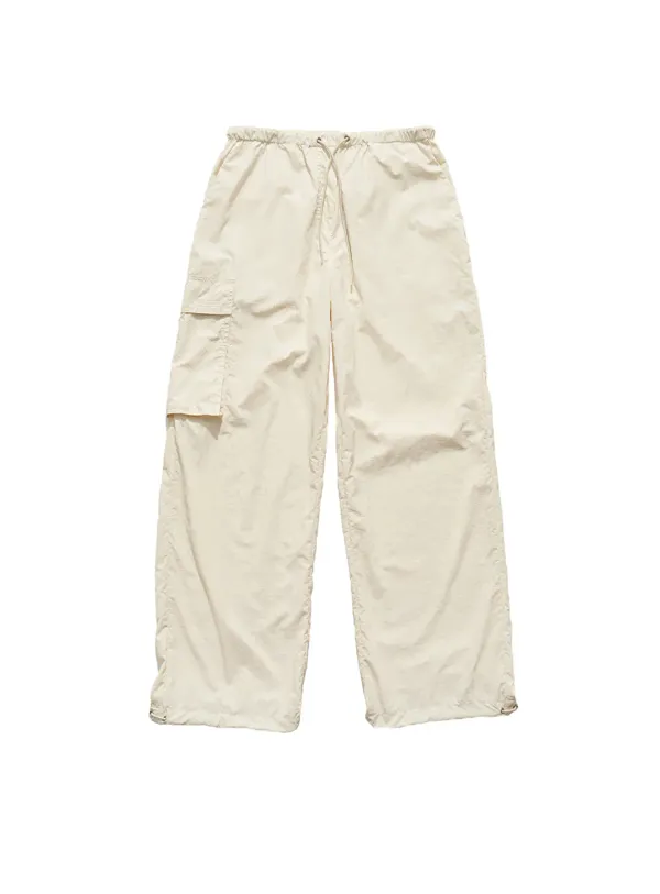 PARACHUTE PANTS / IVORY 