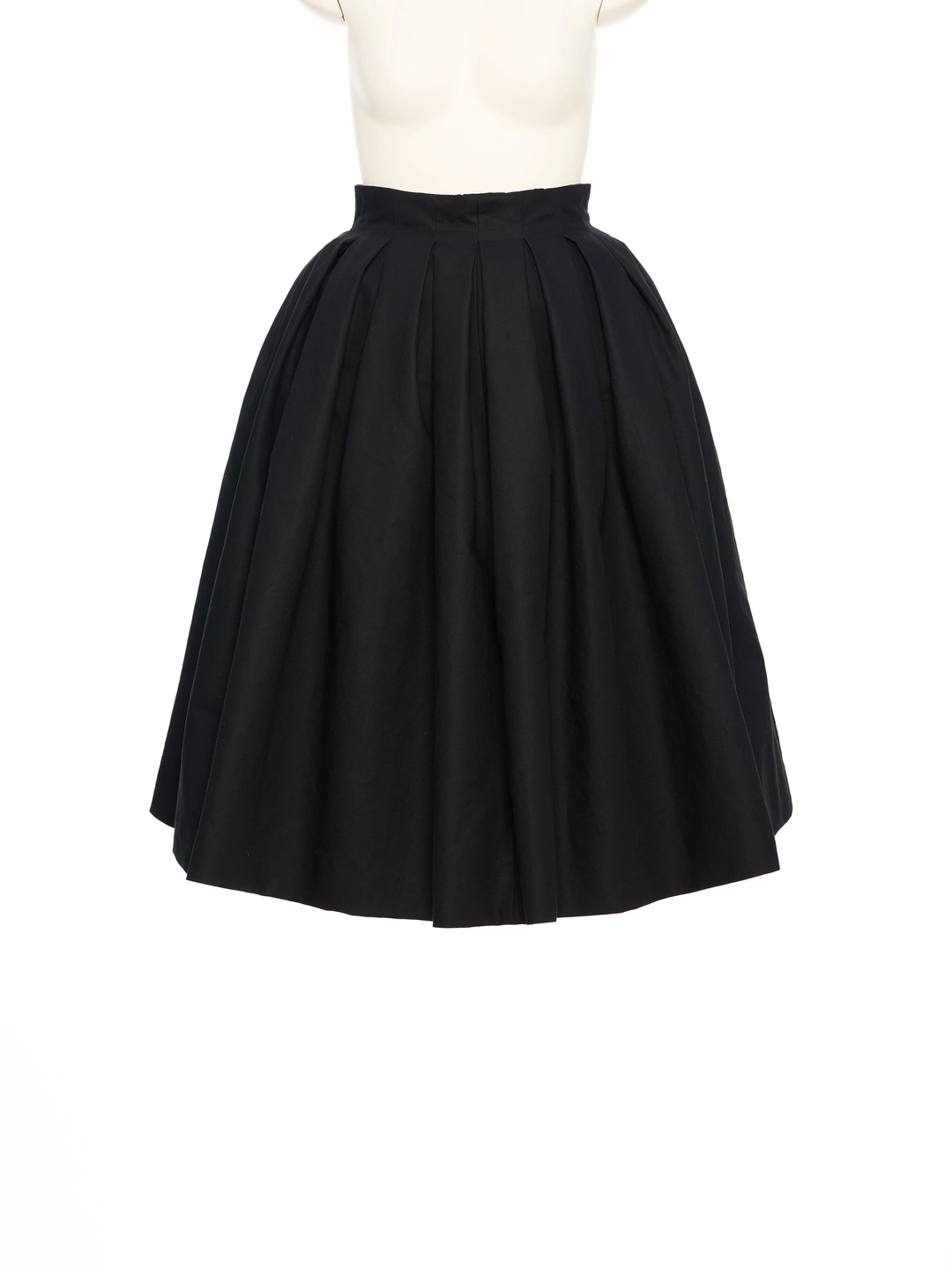 푸쉬버튼 PF25 BLACK HIGH WAISTED VOLUME SKIRT 상품 이미지 1
