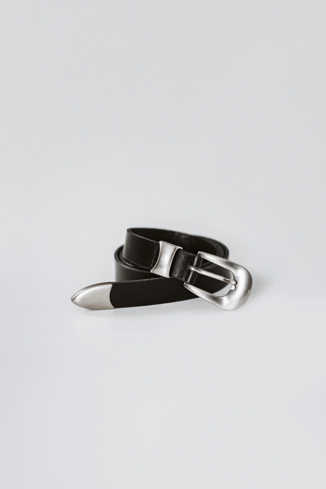 스앨더 47596_Black metal belt 상품 이미지 1